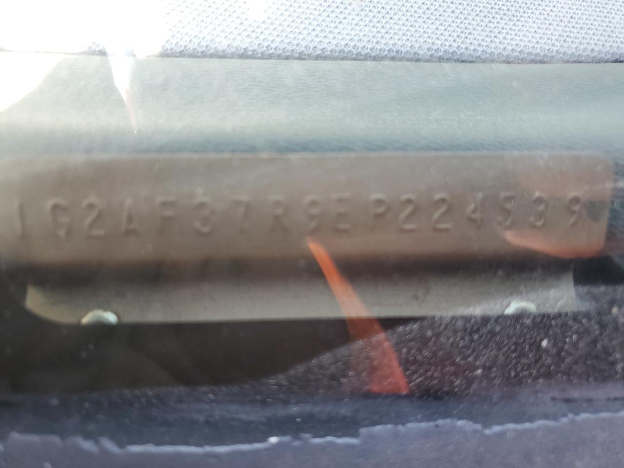 1984 Pontiac Fiero Se VIN: 1G2AF37R9EP224539 Lot: 62797975