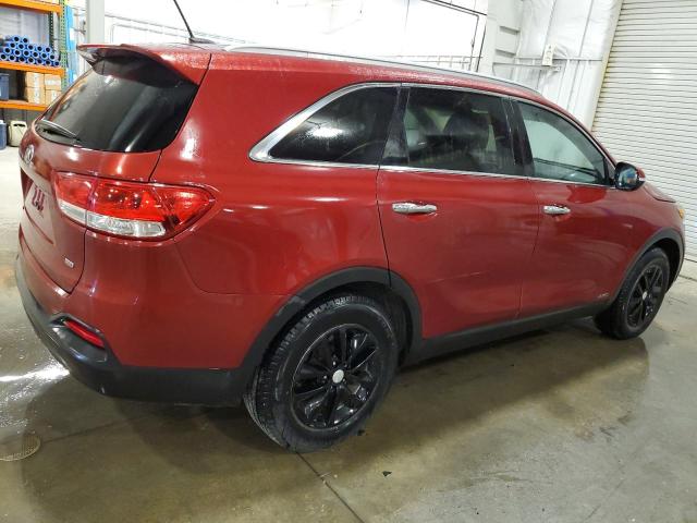  KIA SORENTO 2017 Красный