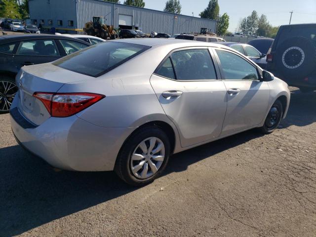  TOYOTA COROLLA 2016 Серебристый