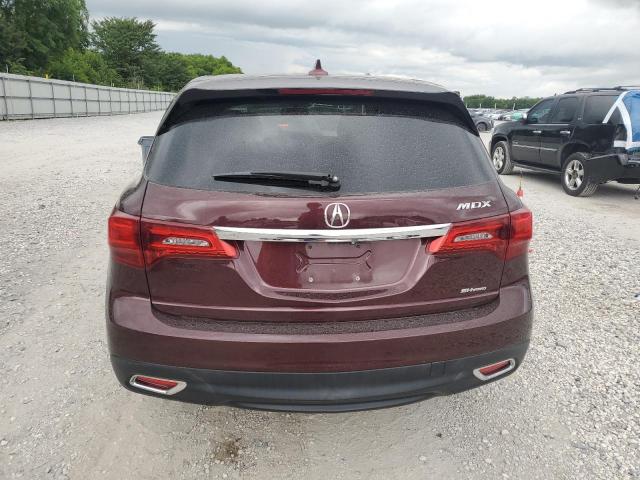  ACURA MDX 2015 Burgundy