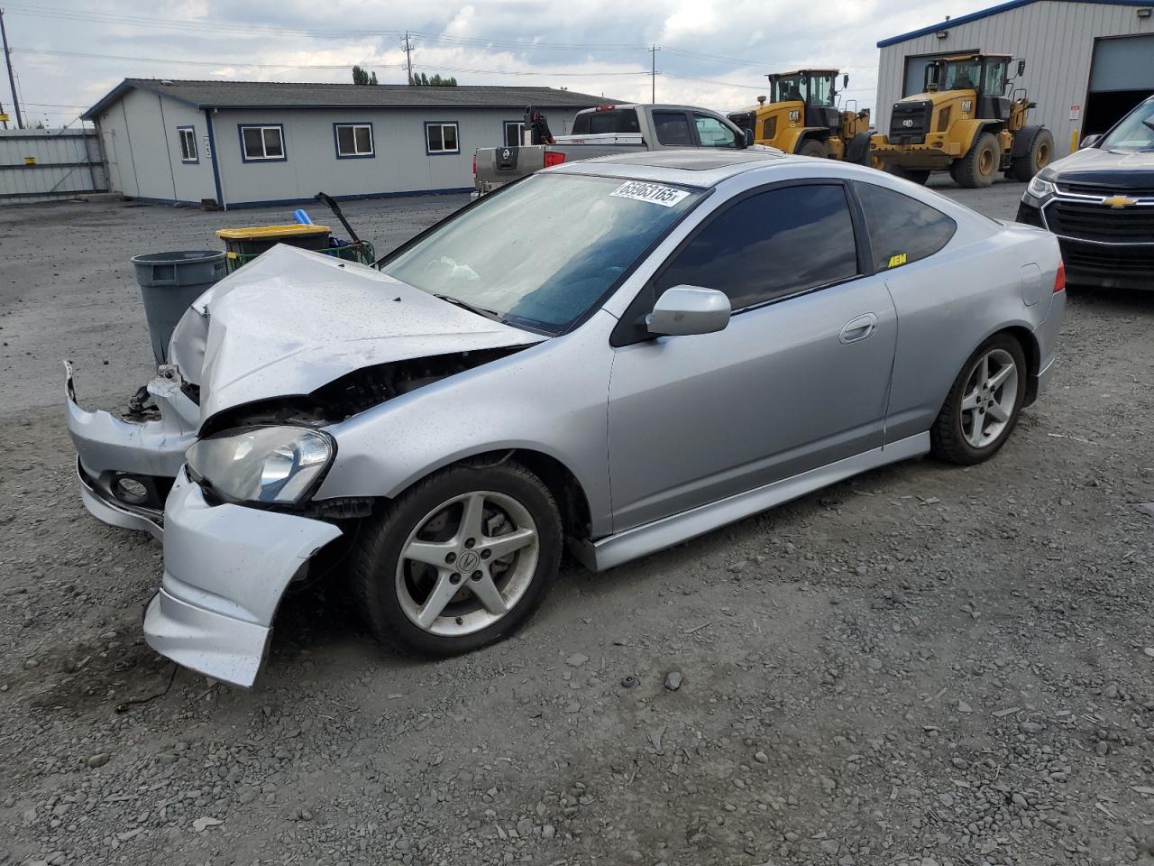 2002 Acura Rsx Type-S silver hatchback gas JH4DC53082C012348 photo #1