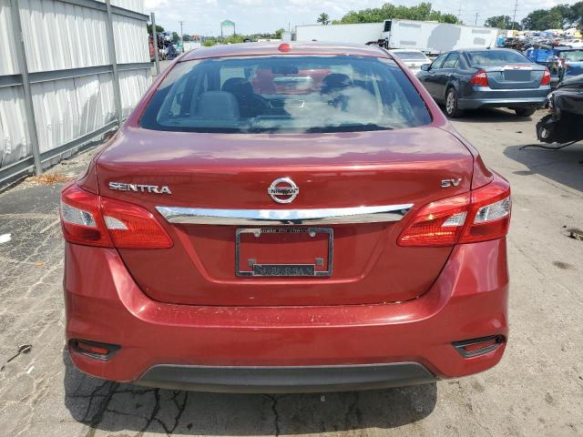  NISSAN SENTRA 2016 Burgundy