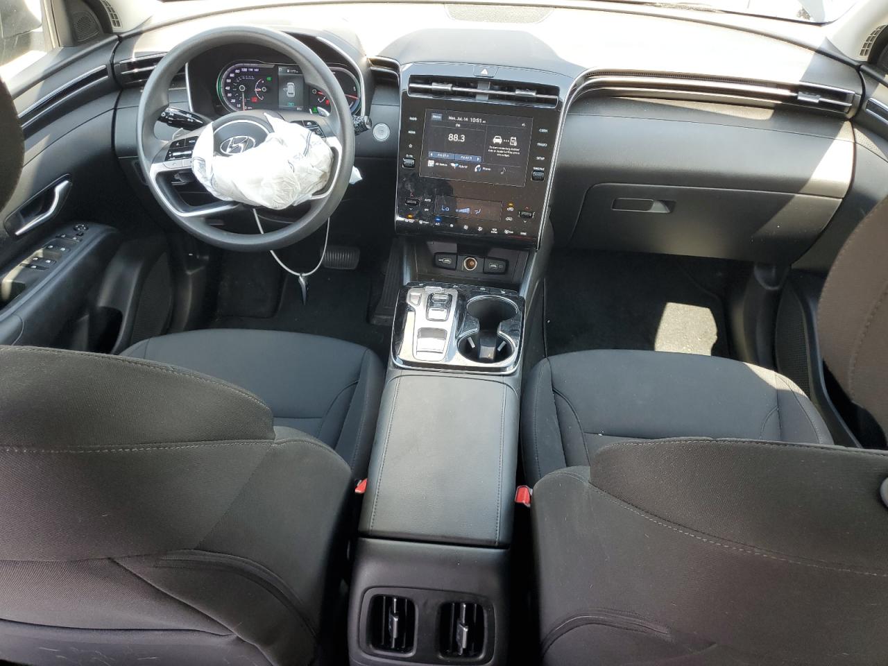 2022 Hyundai Tucson Blue VIN: KM8JBCA17NU075779 Lot: 63761105