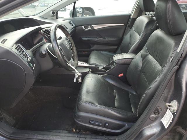 Sedans HONDA CIVIC 2015 Gray