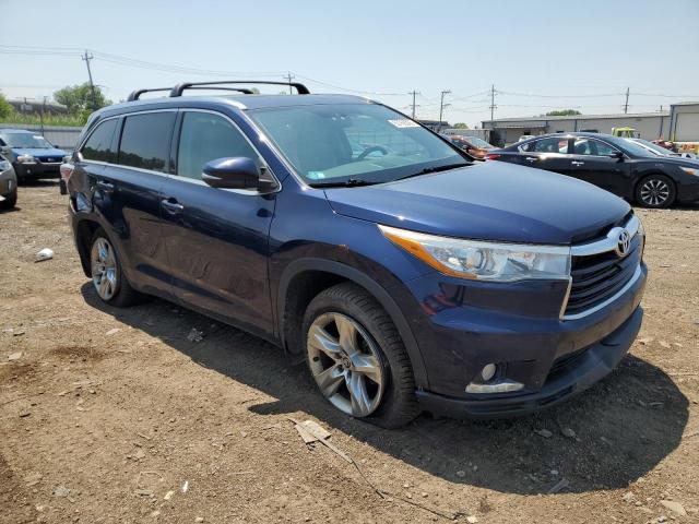  TOYOTA HIGHLANDER 2016 Granatowy