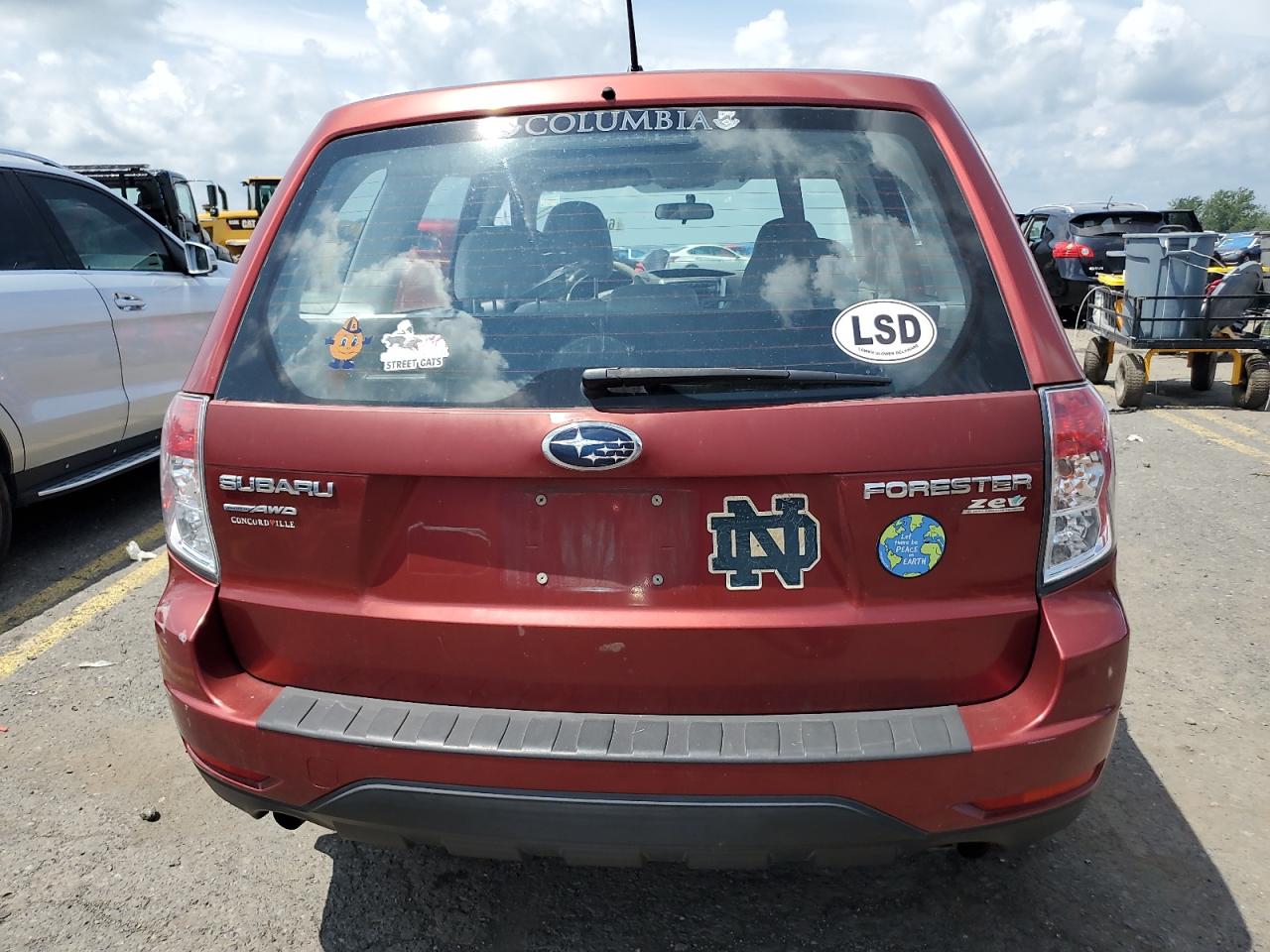 2010 Subaru Forester 2.5X VIN: JF2SH6AC8AH758427 Lot: 65179725