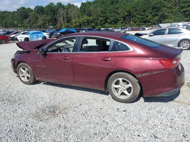  CHEVROLET MALIBU 2016 Burgundy