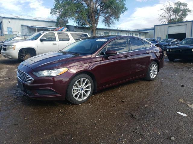  FORD FUSION 2017 Burgundy