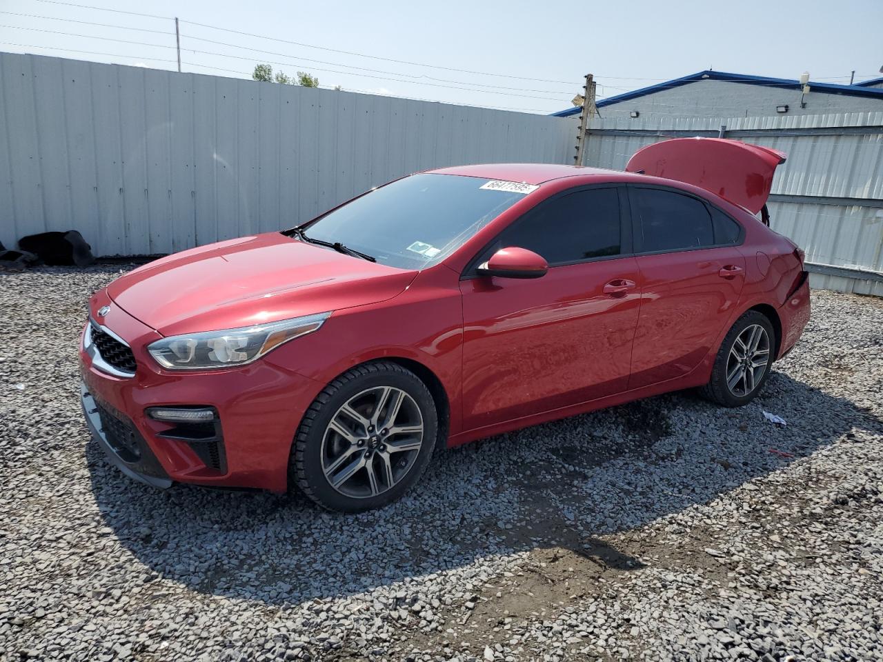 2019 Kia Forte Gt Line VIN: 3KPF34AD6KE025618 Lot: 66477595