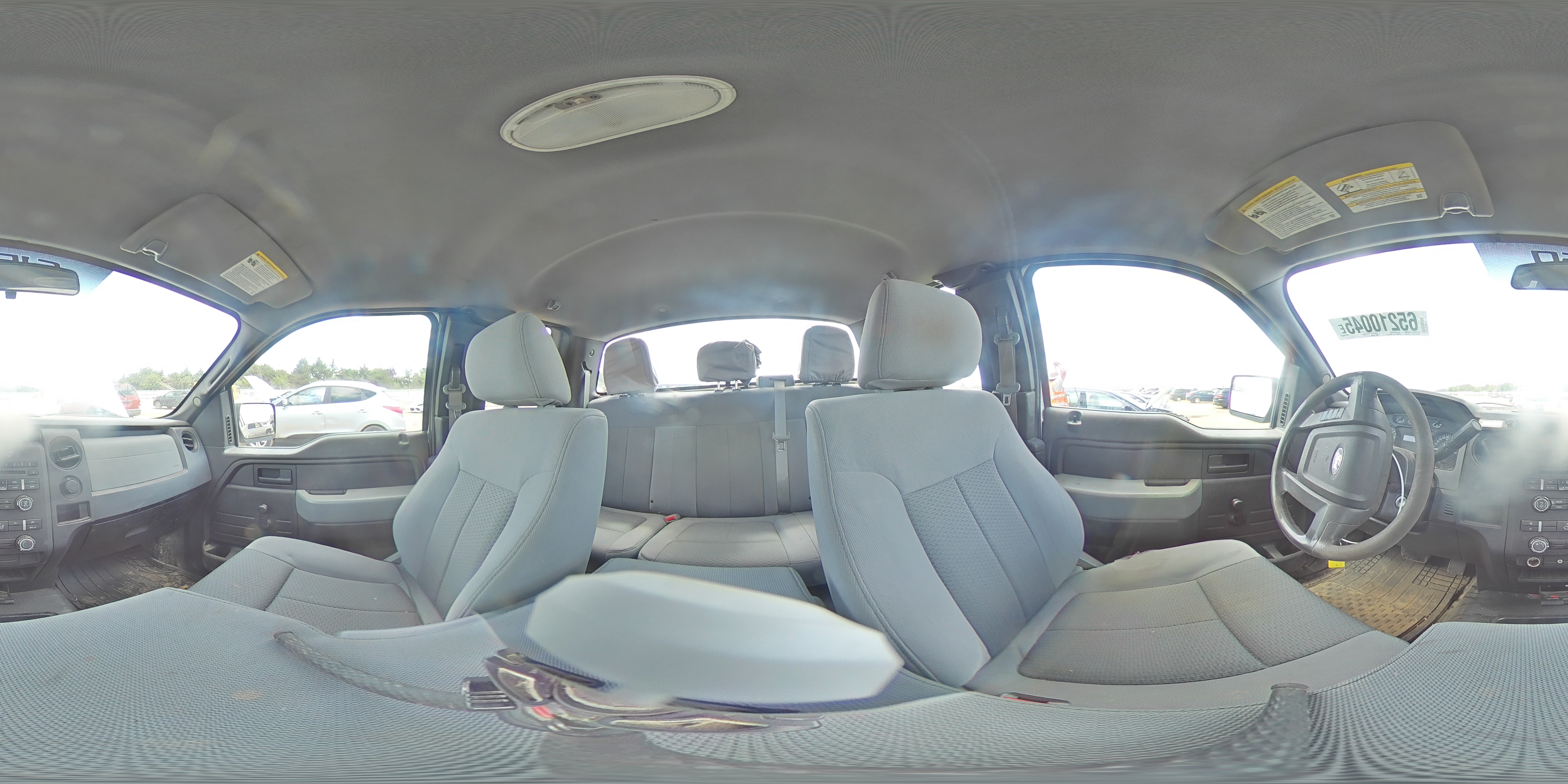 2012 Ford F150 Super Cab VIN: 1FTEX1CM7CFB62540 Lot: 65210045