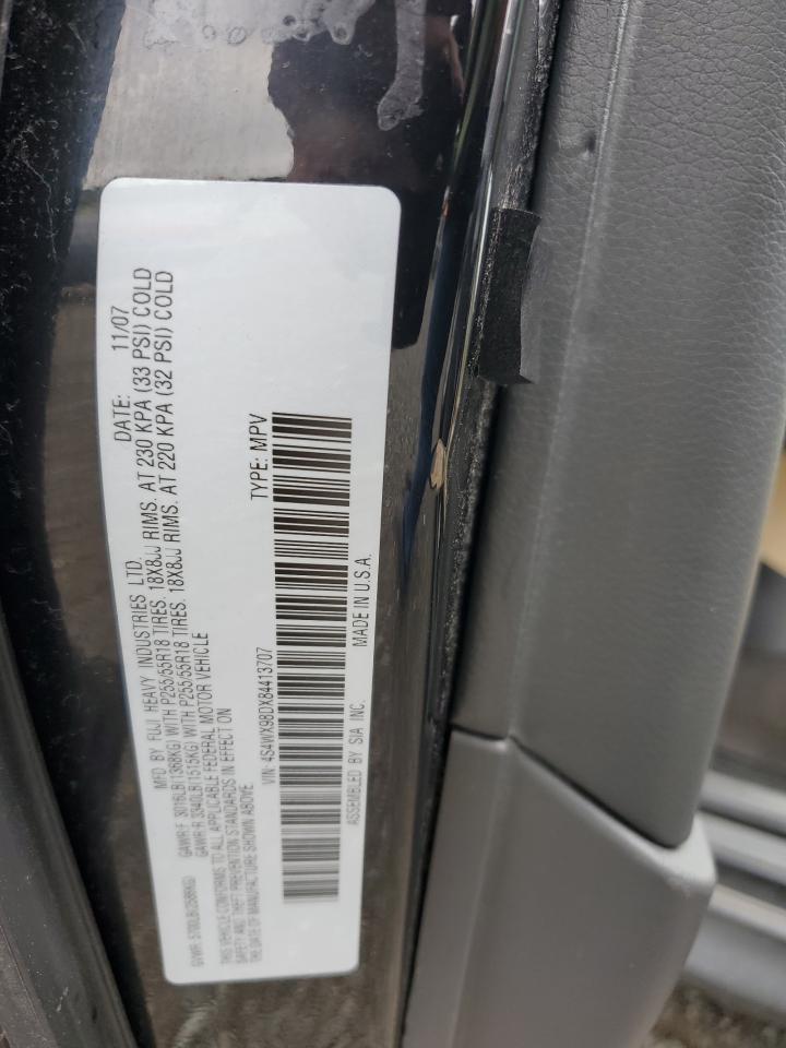 2008 Subaru Tribeca Limited VIN: 4S4WX98DX84413707 Lot: 63259445