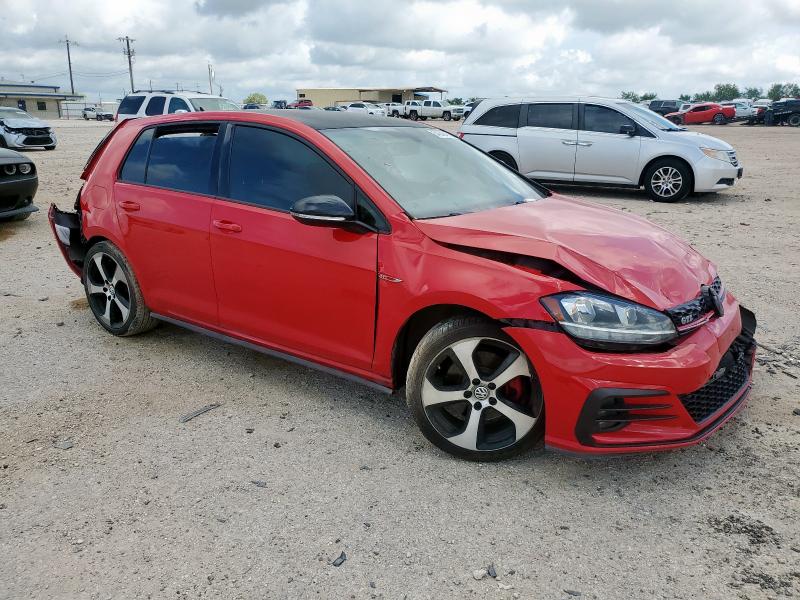  VOLKSWAGEN GTI 2018 Czerwony