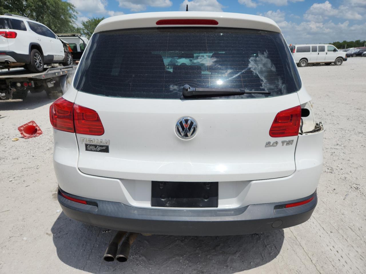2012 Volkswagen Tiguan S VIN: WVGAV7AXXCW550703 Lot: 66713725