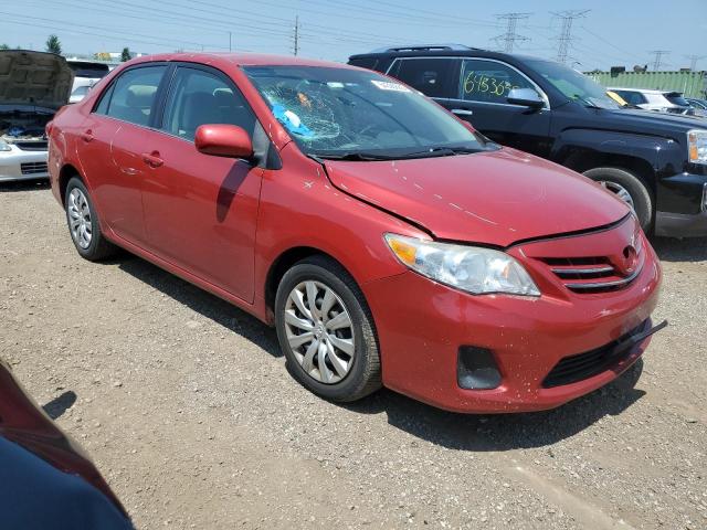  TOYOTA COROLLA 2013 Czerwony