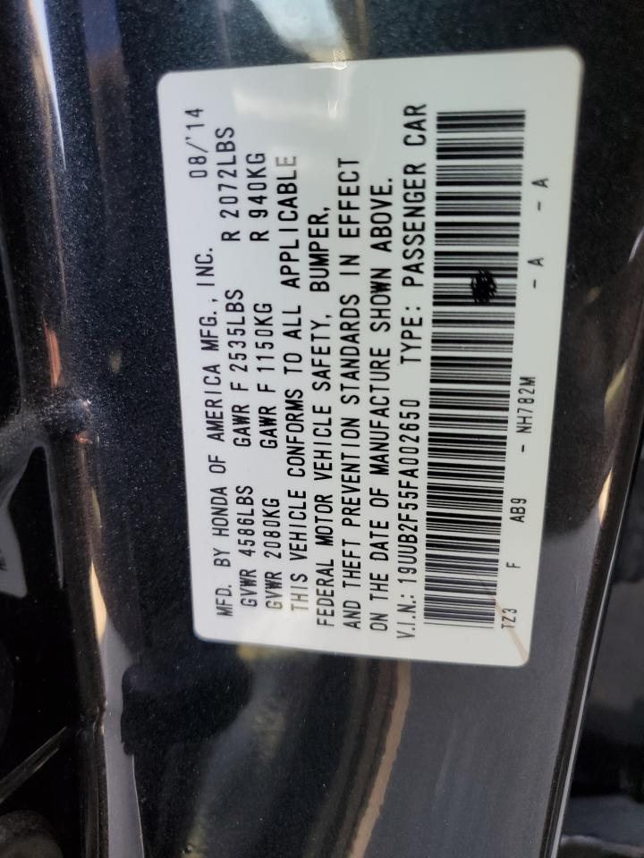 19uub2f55fa002650 19UUB2F55FA002650 2015 Acura Tlx Tech