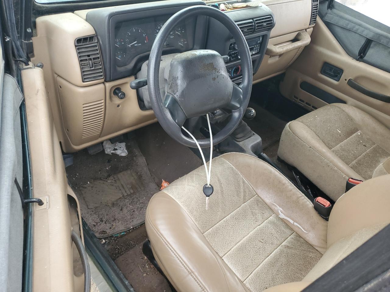 2000 Jeep Wrangler / Tj Se VIN: 1J4FA29P9YP700163 Lot: 65468325