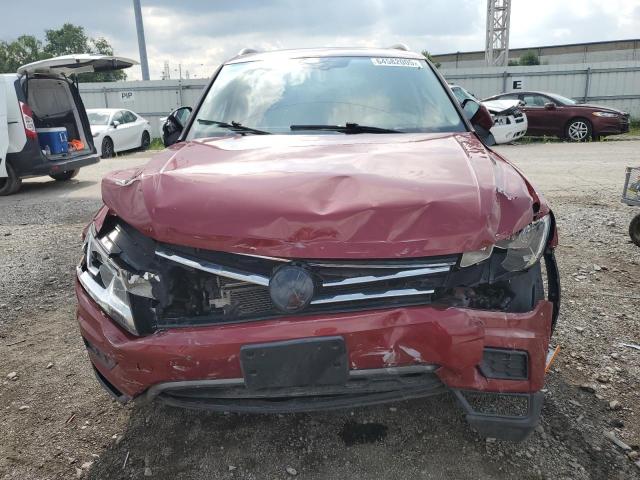  VOLKSWAGEN TIGUAN 2018 Czerwony