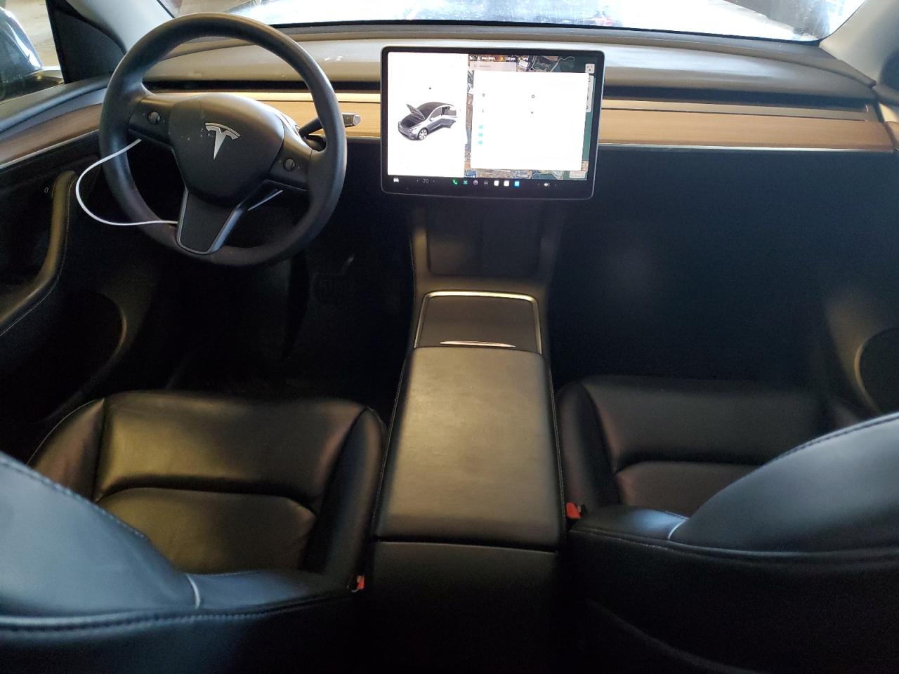 2022 Tesla Model Y VIN: 7SAYGAEE7NF555791 Lot: 62319155