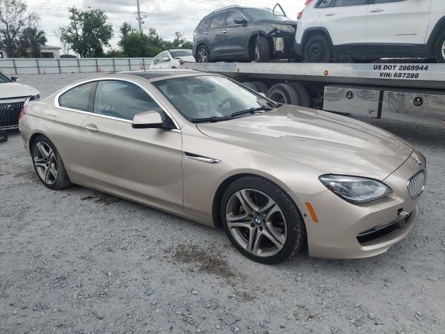  BMW 6 SERIES 2014 Gold