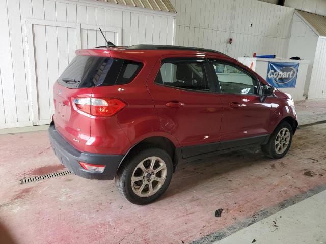  FORD ECOSPORT 2018 Red