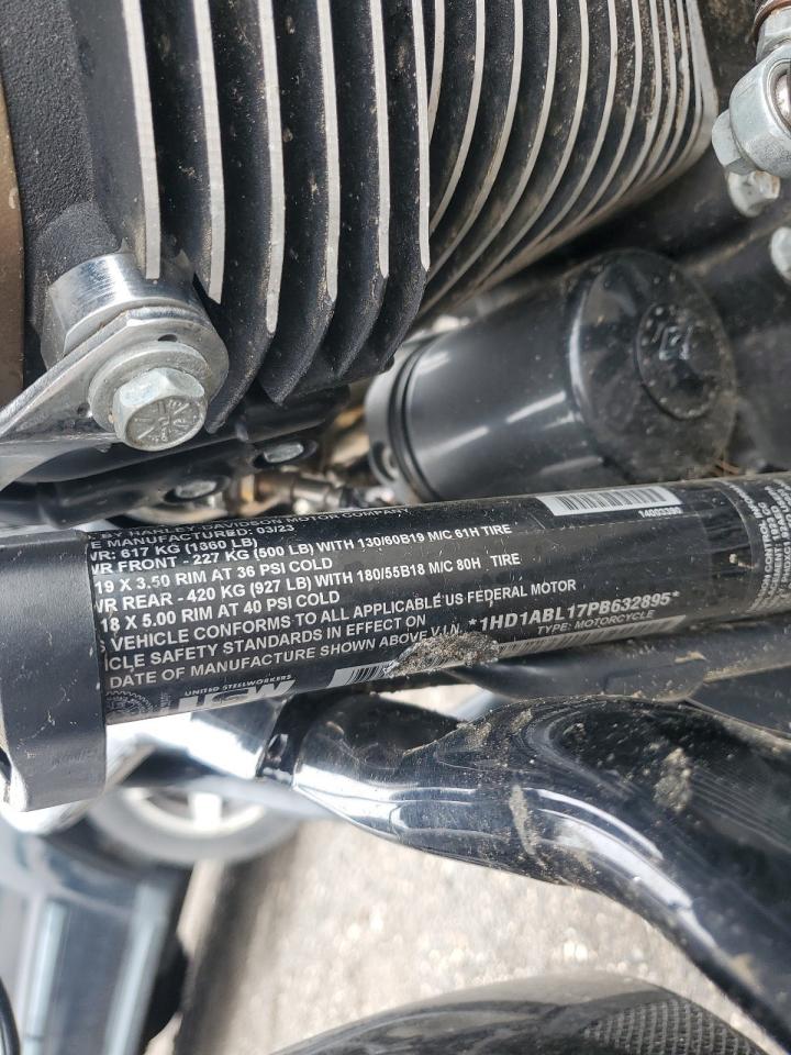 2023 Harley-Davidson Flhxst VIN: 1HD1ABL17PB632895 Lot: 64170705