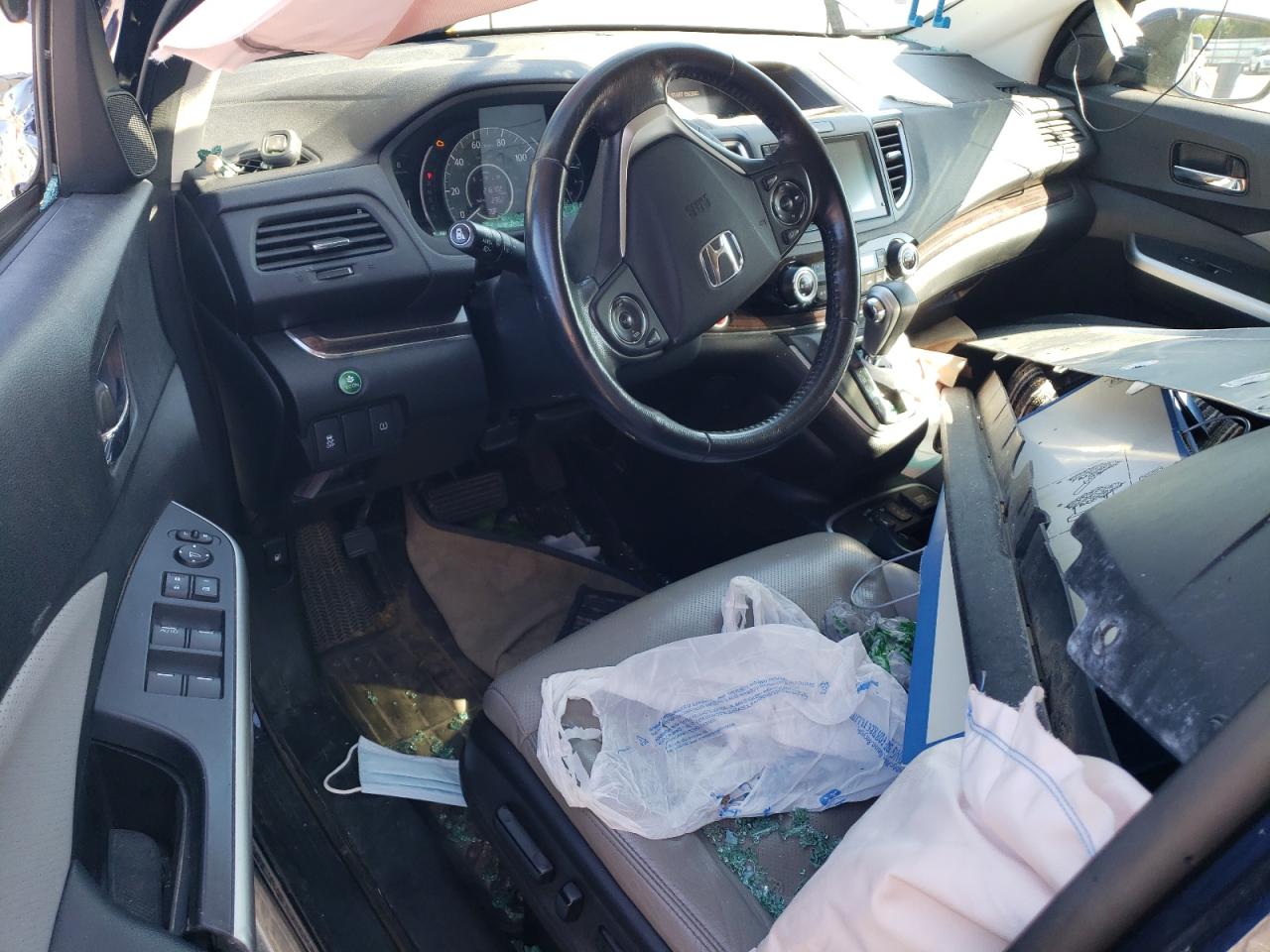 2015 Honda Cr-V Exl VIN: 5J6RM4H73FL017347 Lot: 63372255