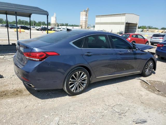  HYUNDAI GENESIS 2015 Granatowy
