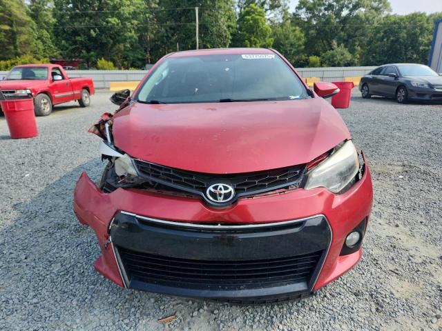  TOYOTA COROLLA 2015 Red
