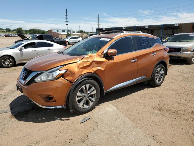  NISSAN MURANO 2015 Pomarańczowy