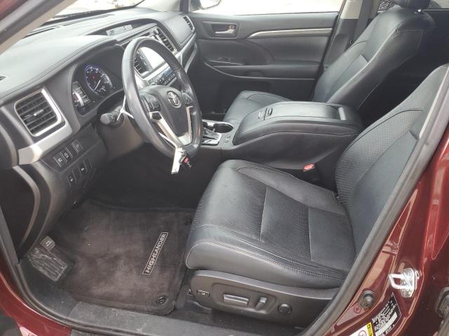  TOYOTA HIGHLANDER 2017 Фиолетовый