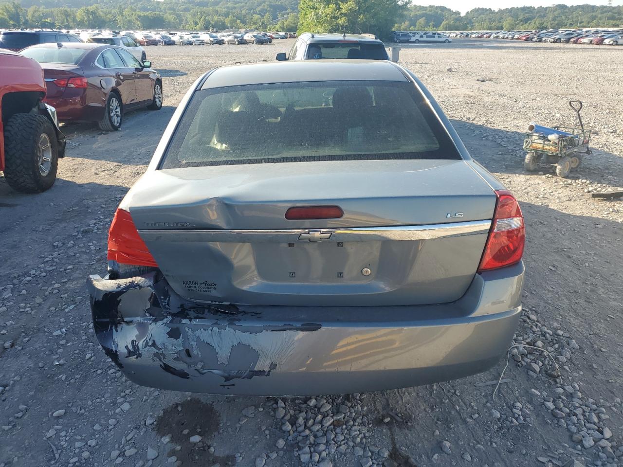 2007 Chevrolet Malibu Ls VIN: 1G1ZT58F17F303096 Lot: 62774755