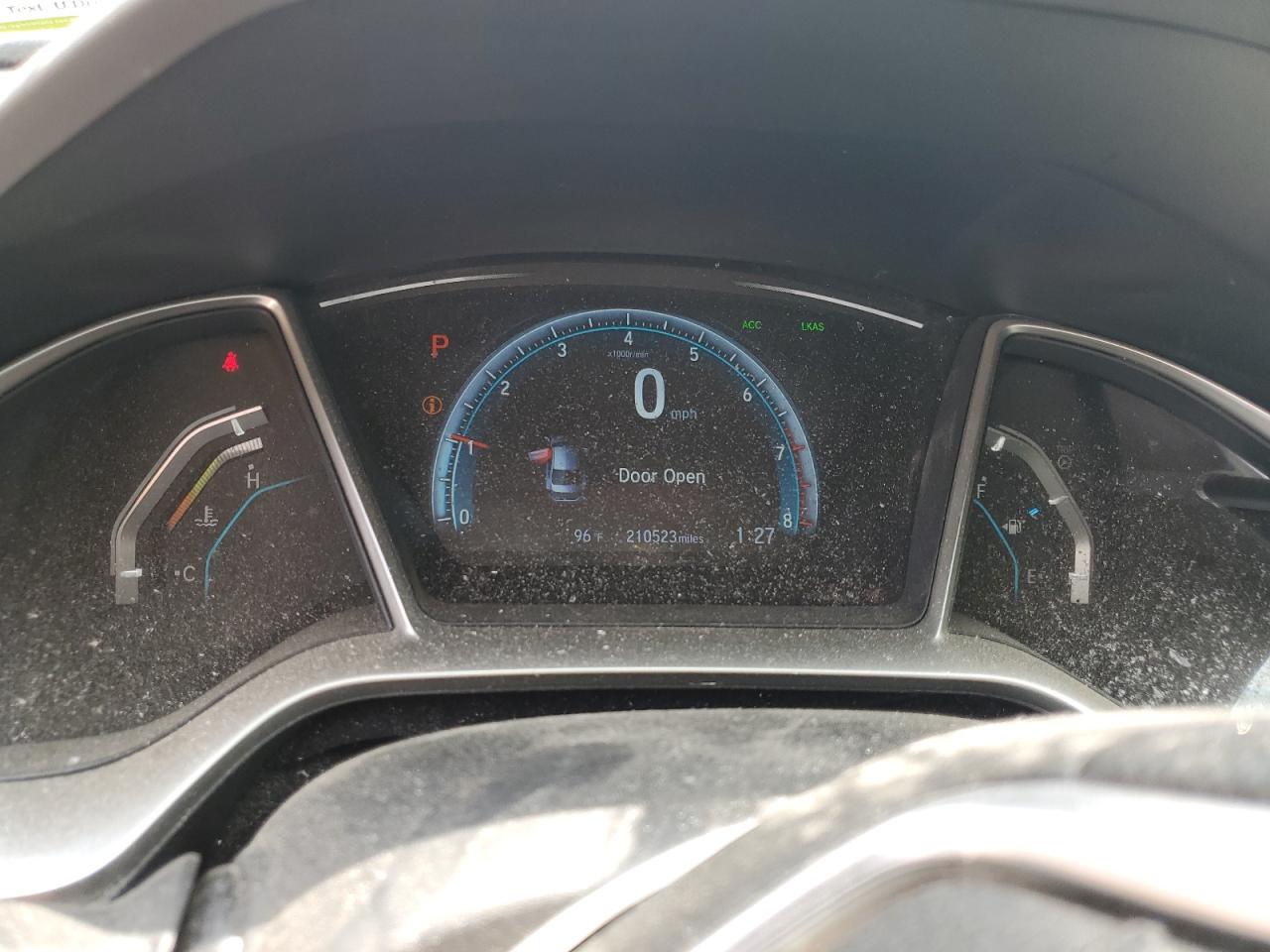 19XFC2F88GE214911 HONDA CIVIC 2016