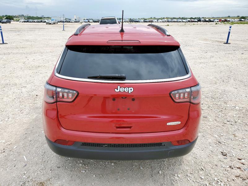  JEEP COMPASS 2017 Czerwony
