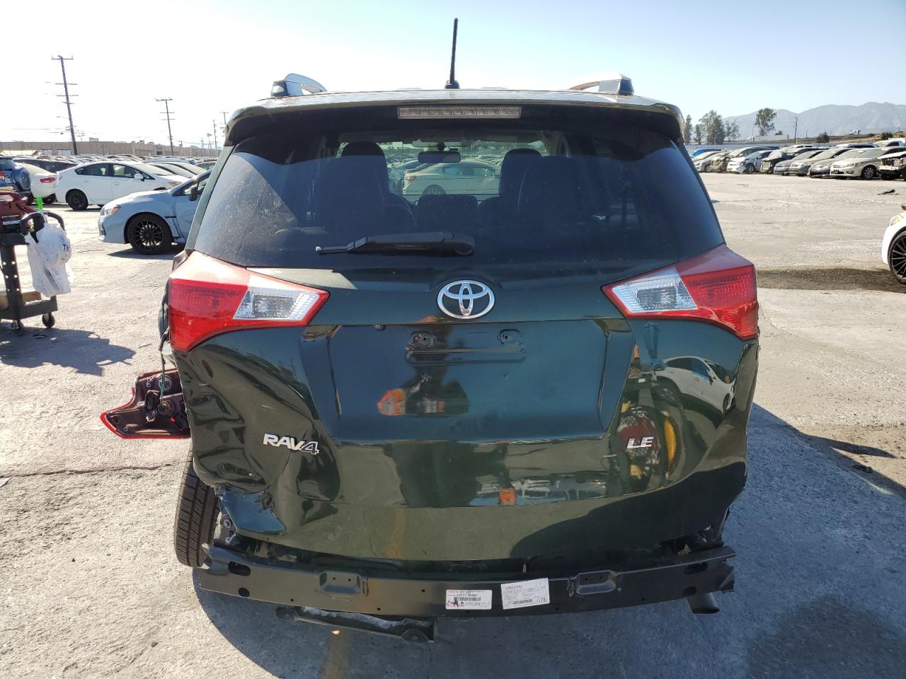 2013 Toyota Rav4 Le VIN: JTMZFREV8DD008294 Lot: 63023795