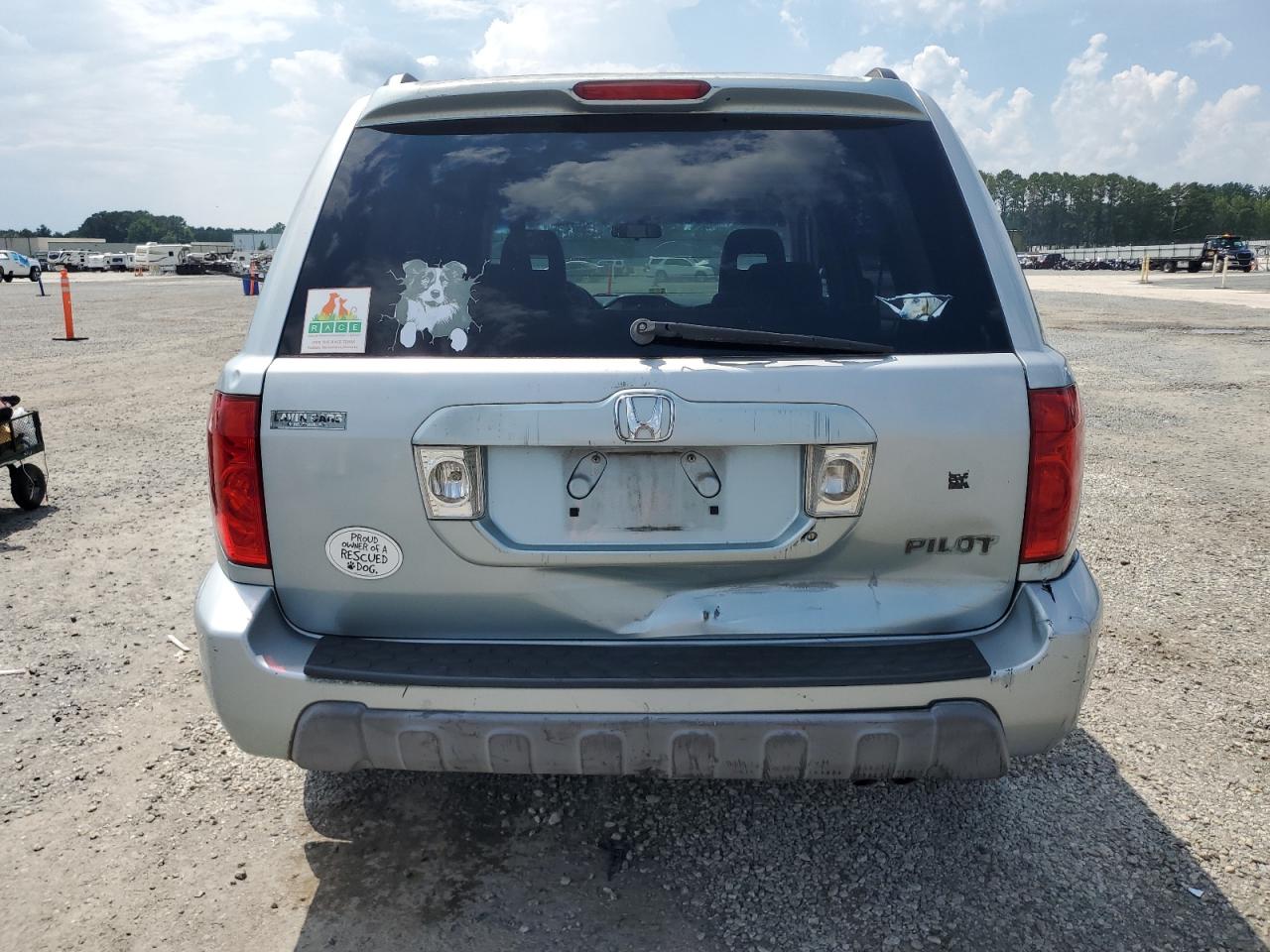 2003 Honda Pilot Ex VIN: 2HKYF18403H607778 Lot: 63434435