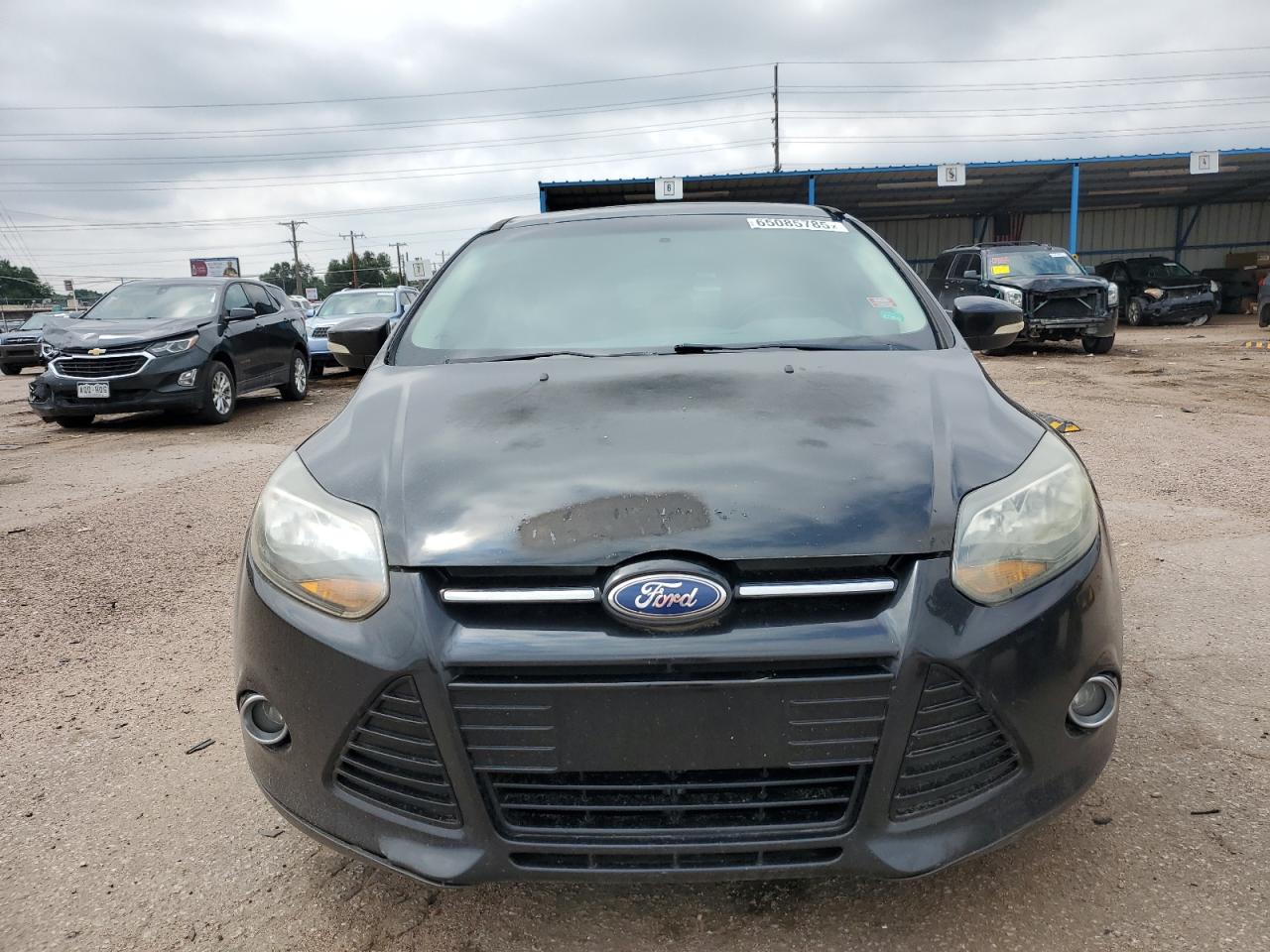 2014 Ford Focus Titanium VIN: 1FADP3N29EL396398 Lot: 65085785