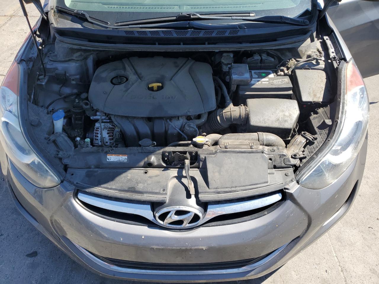 2012 Hyundai Elantra Gls VIN: 5NPDH4AE0CH095355 Lot: 64664485