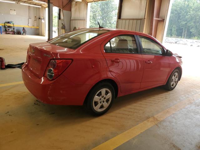  CHEVROLET SONIC 2014 Czerwony