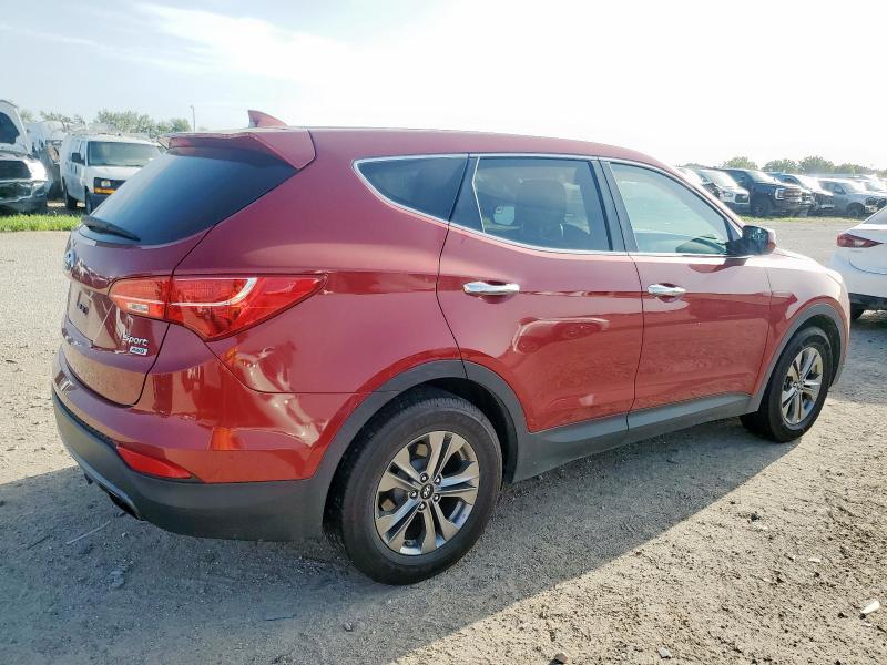 Parquets HYUNDAI SANTA FE 2016 Bordowy