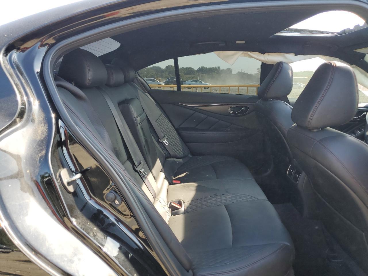 2021 Infiniti Q50 Red Sport 400 VIN: JN1FV7DP8MM850603 Lot: 66805535