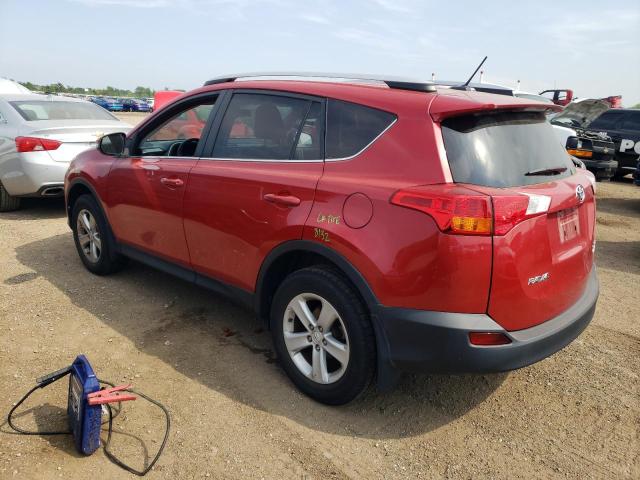  TOYOTA RAV4 2014 Czerwony