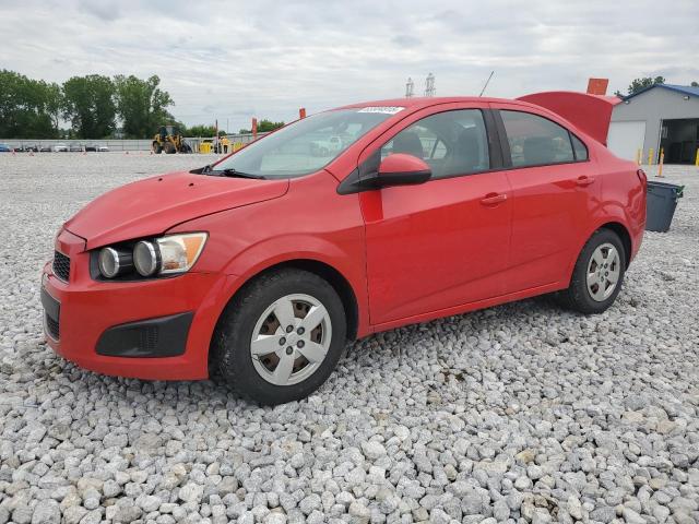  CHEVROLET SONIC 2016 Czerwony