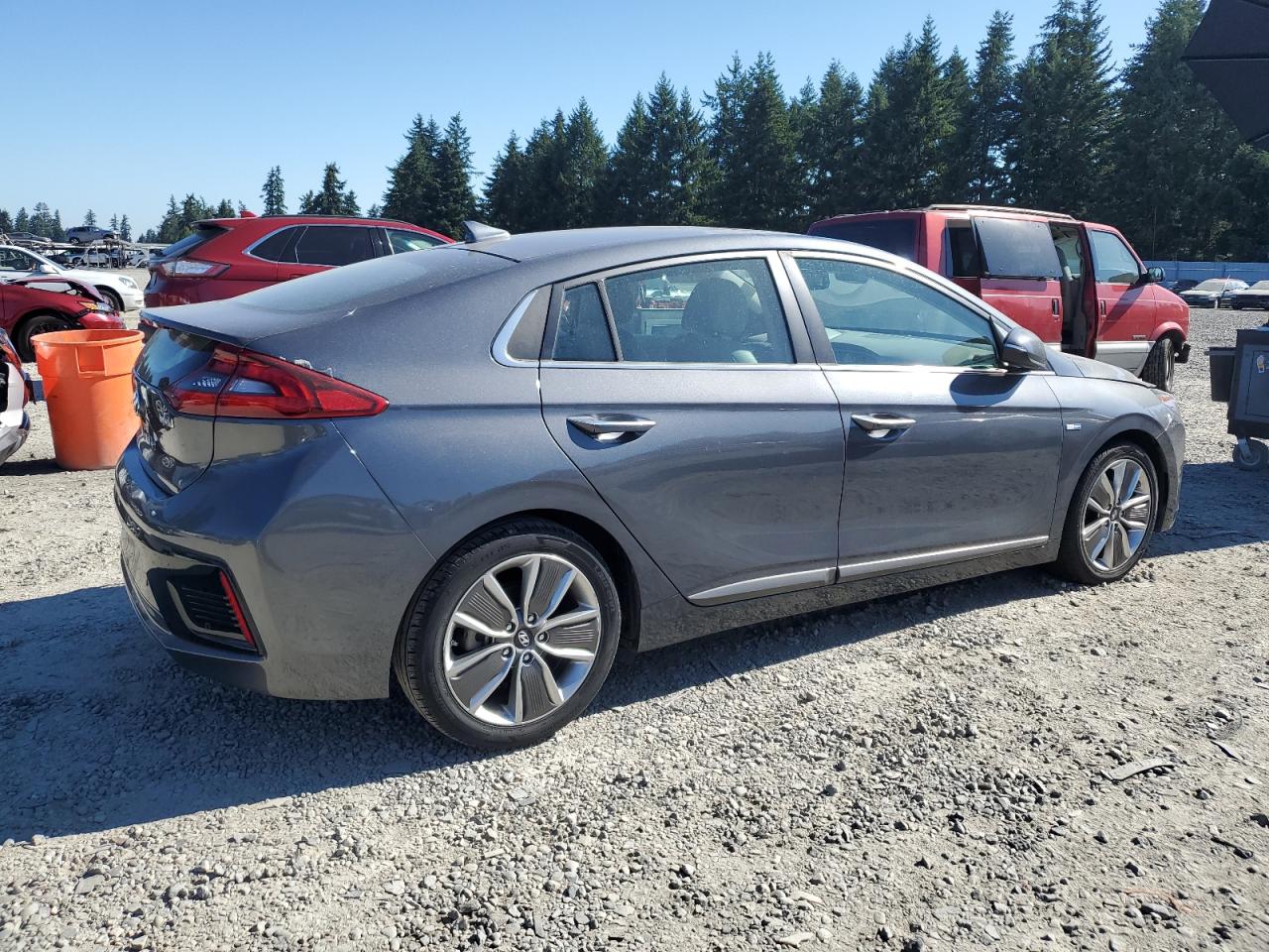 2018 Hyundai Ioniq Limited VIN: KMHC05LC7JU071850 Lot: 66683455