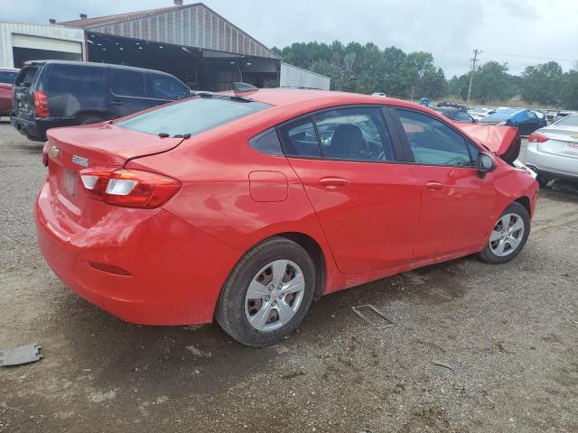  CHEVROLET CRUZE 2017 Czerwony