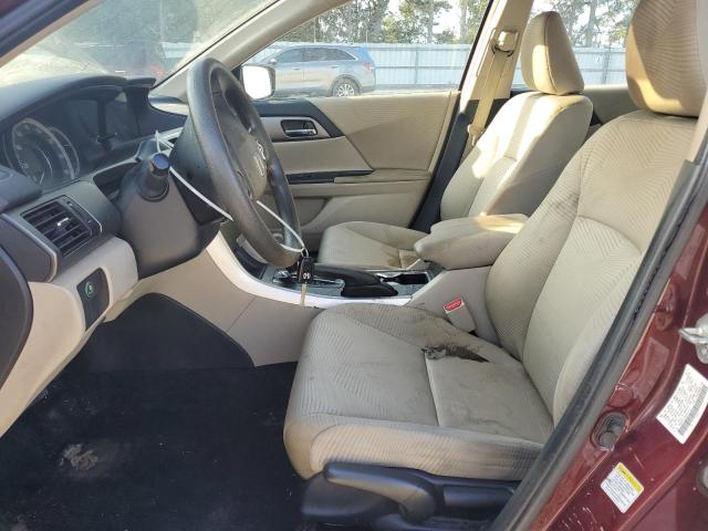  HONDA ACCORD 2014 Red