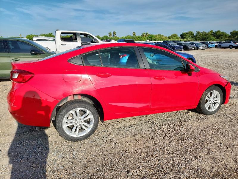  CHEVROLET CRUZE 2019 Czerwony