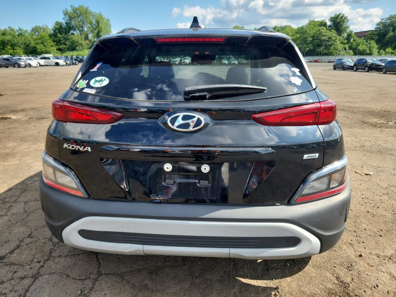 2023 Hyundai Kona Sel VIN: KM8K6CAB9PU966810 Lot: 63556335