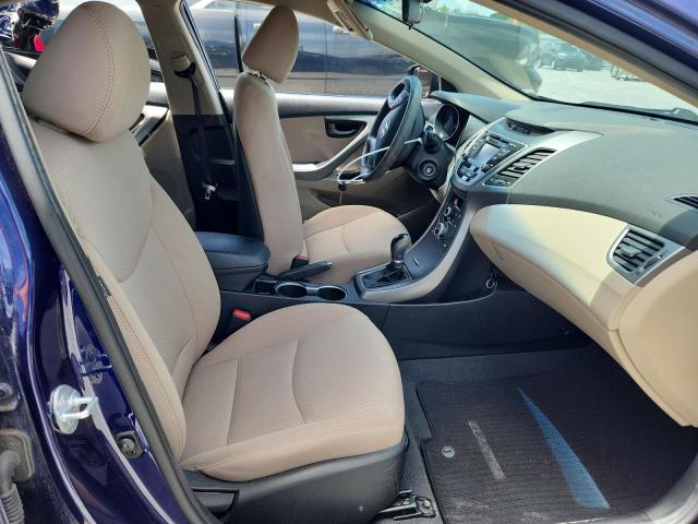  HYUNDAI ELANTRA 2014 Blue