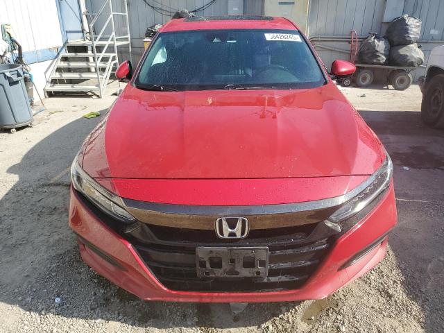  HONDA ACCORD 2018 Red