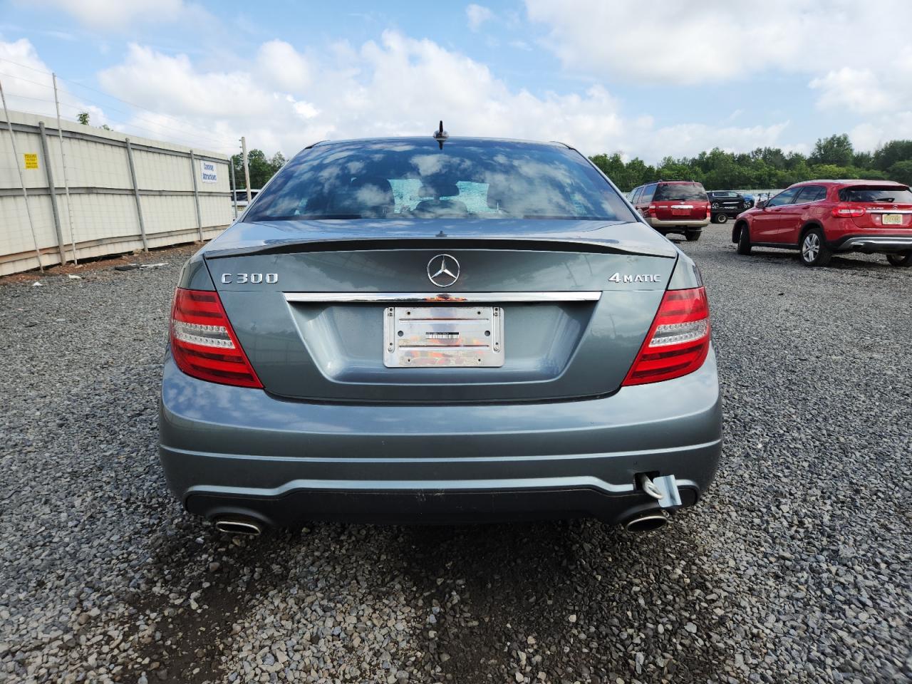 2012 Mercedes-Benz C 300 4Matic VIN: WDDGF8BB6CA709434 Lot: 63976735